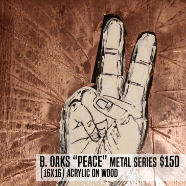 benoaks handG peace metal FLAT